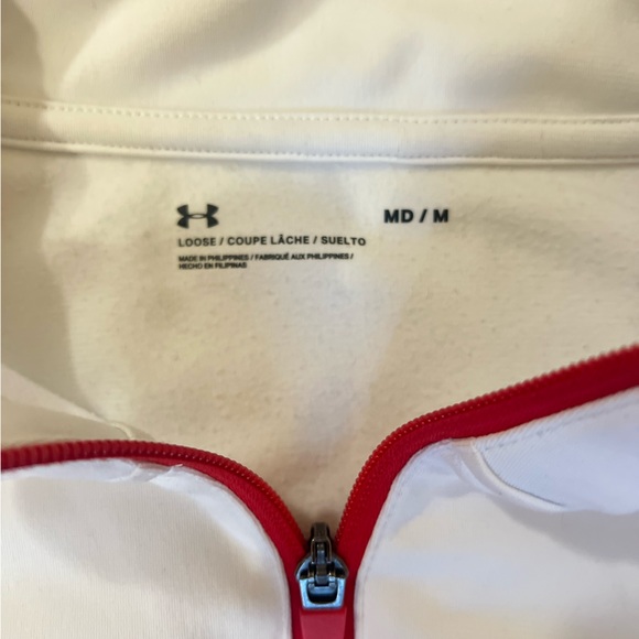 Red Under Armour Half Zip - Picture 4 of 5